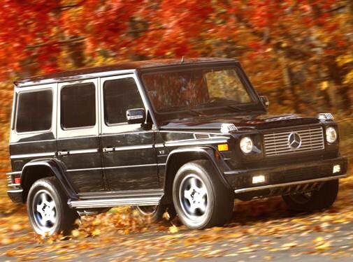 Highest Horsepower SUVS of 2005 - 2005 Mercedes-Benz G-Class