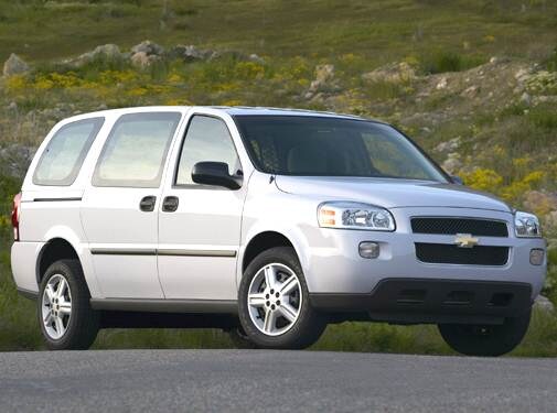 Most Fuel Efficient Van/Minivans of 2006 - 2006 Chevrolet Uplander Cargo