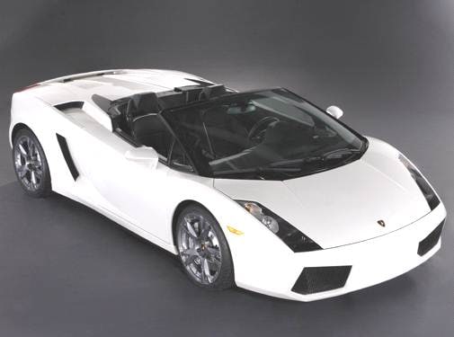 Highest Horsepower Convertibles of 2007 - 2007 Lamborghini Gallardo