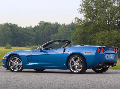 Most Popular Convertibles of 2008 - 2008 Chevrolet Corvette