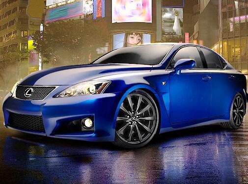 Most Popular Luxury Vehicles of 2009 - 2009 Lexus IS F