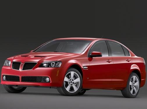 Top Consumer Rated Sedans of 2009 - 2009 Pontiac G8