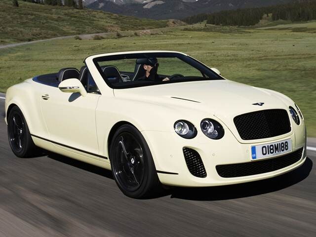Highest Horsepower Convertibles of 2011 - 2011 Bentley Continental