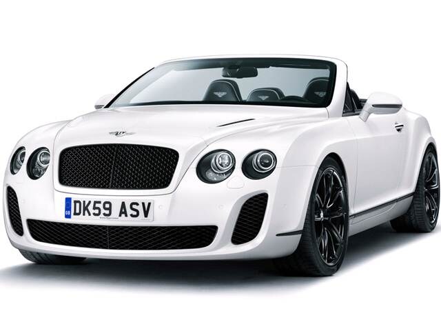Highest Horsepower Convertibles of 2012 - 2012 Bentley Continental