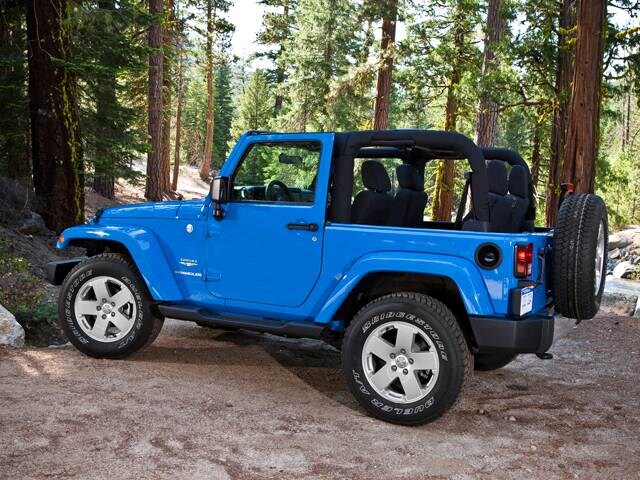 Most Popular SUVS of 2012 - 2012 Jeep Wrangler