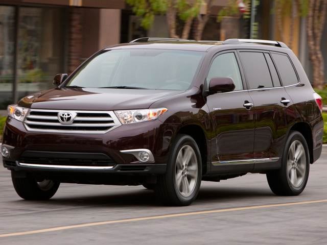 Top Consumer Rated SUVS of 2012 - 2012 Toyota Highlander