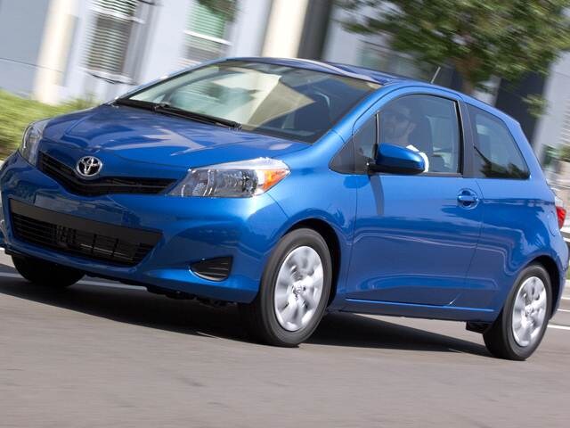 Most Fuel Efficient Coupes of 2012 - 2012 Toyota Yaris