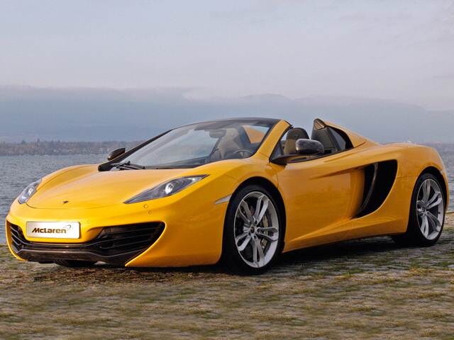 Top Consumer Rated Convertibles of 2014 - 2014 McLaren MP4-12C