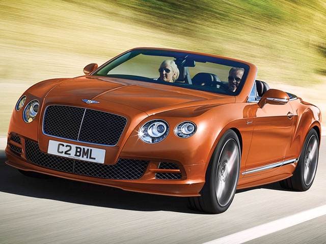Highest Horsepower Luxury Vehicles of 2015 - 2015 Bentley Continental