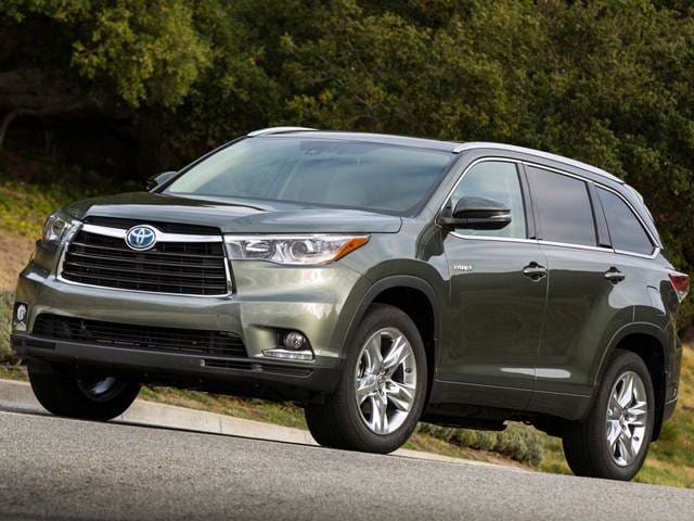 Best Safety Rated Hybrids of 2015 - 2015 Toyota Highlander