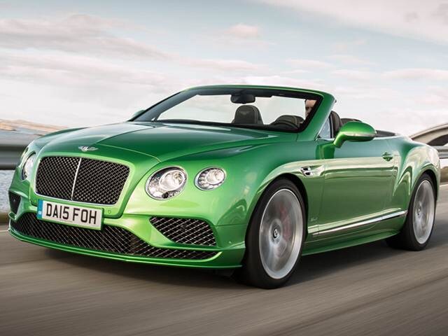 Highest Horsepower Convertibles of 2016 - 2016 Bentley Continental
