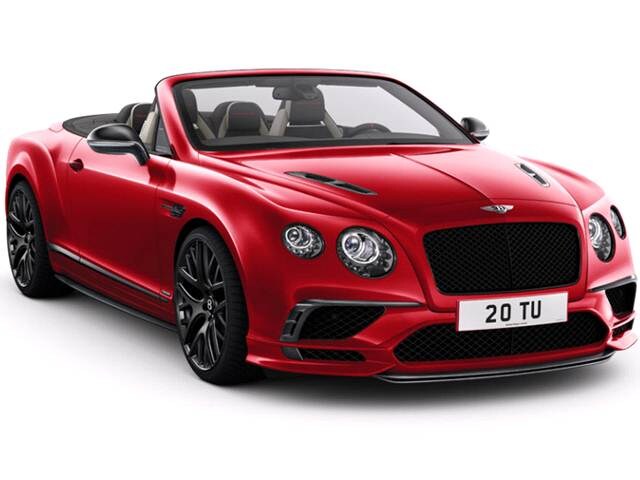 Highest Horsepower Convertibles of 2018 - 2018 Bentley Continental