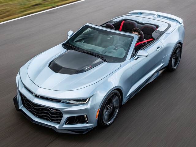 Highest Horsepower Convertibles of 2018 - 2018 Chevrolet Camaro