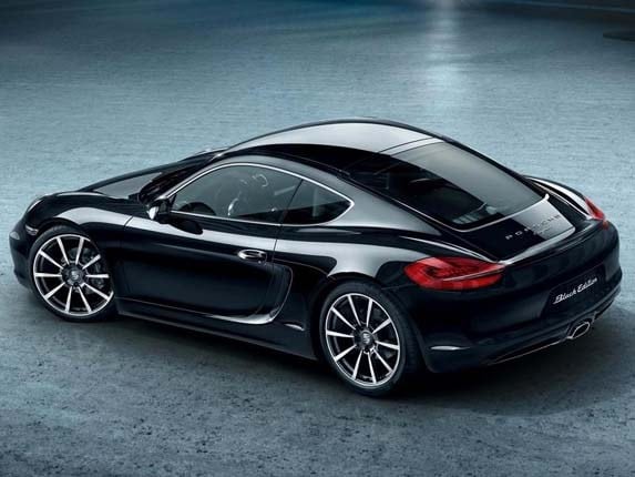 2016 Porsche Cayman Black Edition revealed - Kelley Blue Book
