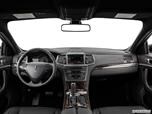 2016 Lincoln MKS Dashboard, center console, gear shifter view photo