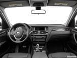 2016 BMW X3 Dashboard, center console, gear shifter view photo