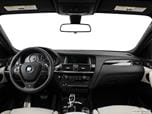 2017 BMW X4 Dashboard, center console, gear shifter view photo