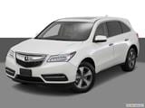 2016 Acura MDX Front angle view photo