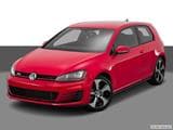 2017 Volkswagen Golf GTI Front angle view photo