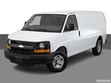 2017 Chevrolet Express 3500 Cargo Front angle view photo