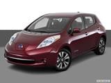 2016 Nissan LEAF Front angle view photo
