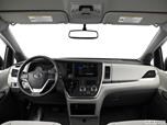 2016 Toyota Sienna Dashboard, center console, gear shifter view photo
