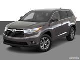 2016 Toyota Highlander Front angle view photo