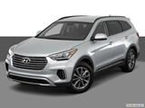2017 Hyundai Santa Fe Front angle view photo