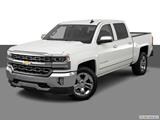 2017 Chevrolet Silverado 1500 Crew Cab Front angle view photo