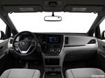 2017 Toyota Sienna Dashboard, center console, gear shifter view photo