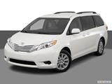 2017 Toyota Sienna Front angle view photo