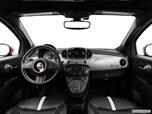 2017 FIAT 500e Dashboard, center console, gear shifter view photo