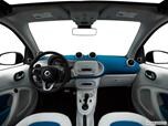 2017 smart fortwo Dashboard, center console, gear shifter view photo