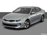 2017 Kia Optima Hybrid Front angle view photo