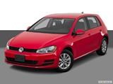 2017 Volkswagen Golf Front angle view photo