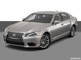 2017 Lexus LS Front angle view photo