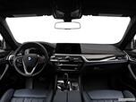 2017 BMW 5 Series Dashboard, center console, gear shifter view photo