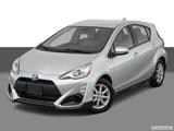 2017 Toyota Prius c Front angle view photo
