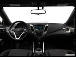 2017 Hyundai Veloster Dashboard, center console, gear shifter view photo