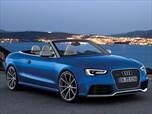 Certified 2013 Audi RS 5 Cabriolet