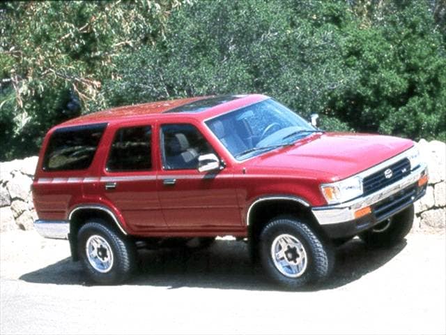 Most Fuel Efficient SUVs of 1992
