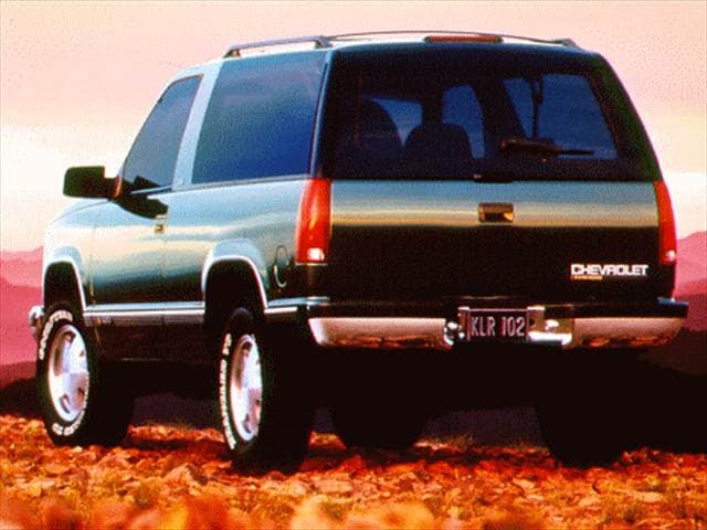 Most Popular SUVs of 1996