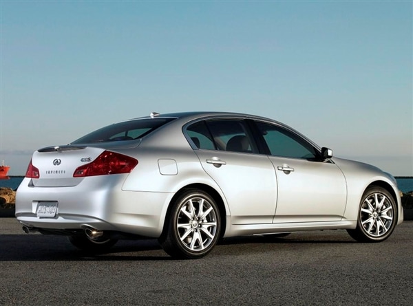 Infiniti G37 Silver Blacked Out