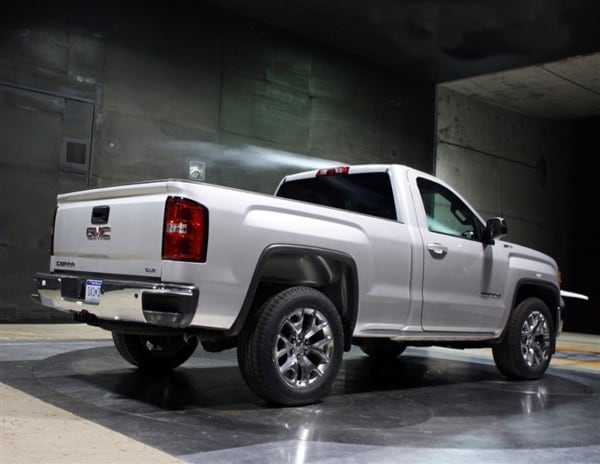 GMC shows off slicker 2014 Sierra 1500 Regular Cab pickup ...