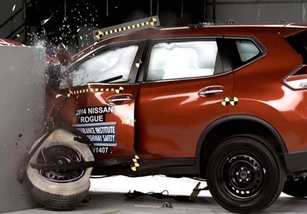 Vehicle crash tests nissan rogue #4