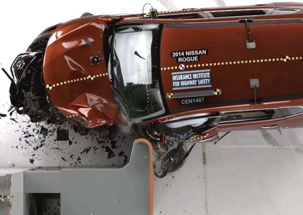 Nissan rogue safety tests #3