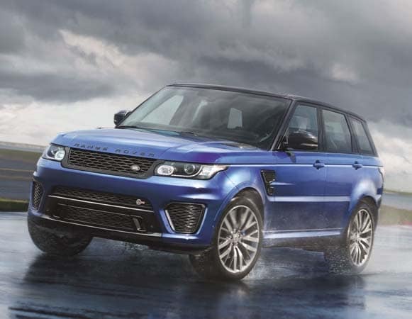 2015 Range Rover Sport SVR packs 550-hp 10