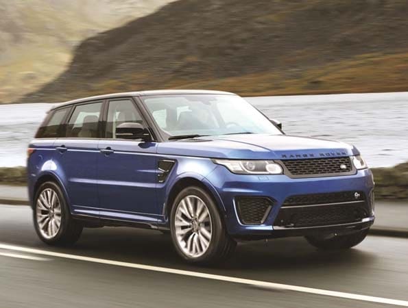 2015 Range Rover Sport SVR packs 550-hp 6