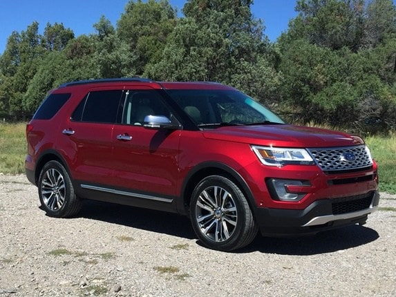 16 Ford Explorer Platinum First Review Road Trip Kelley Blue Book
