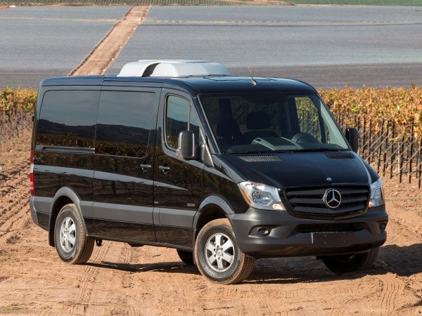 mercedes big van